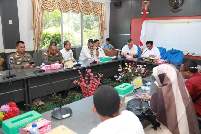 DPRD Gelar RDP Terkait Masalah Pembayaran UWTO Bengkong Kolam