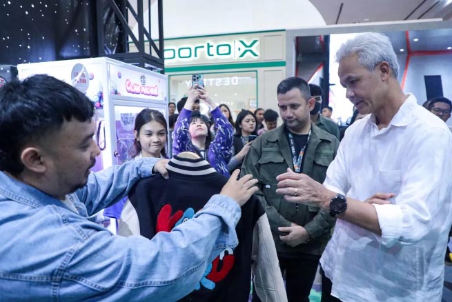 Ganjar Bakal Perbanyak Kreatif Hub untuk Milenial dan Gen Z Agar Lebih Berekspresi