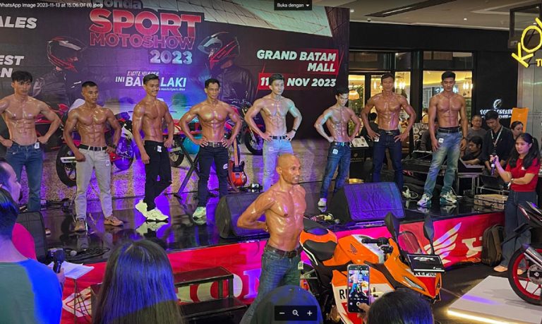 Honda Sport Motoshow 2023 di Grand Batam Mall Meriah