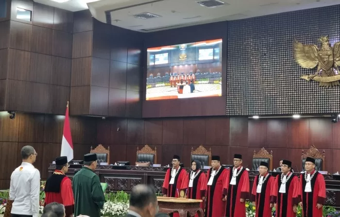 Suhartoyo Resmi Jadi Ketua MK, Janji Kembalikan Kepercayaan Publik