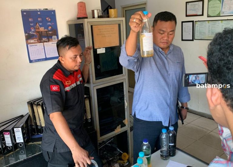 Telusuri Pencemaran Sumur Warga, DLH Tanjungpinang Akan Periksa Tangki BBM SPBU