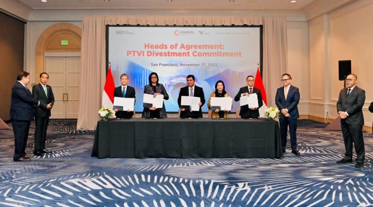 Presiden Republik Indonesia Hadiri Penandatanganan Perjanjian Induk Divestasi PT Vale Indonesia Tbk. di San Fransisco