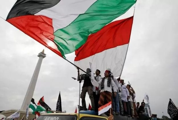 Beri Sambutan di Aksi Bela Palestina, Ketua DPR Kutuk Keras Agresi Militer Israel