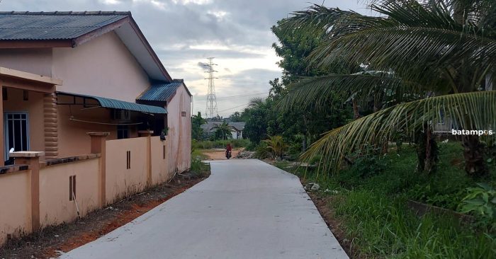 Warga Pertanyakan Proyek Semenisasi Tanpa Plang di Perumahan Losari II, Tanjungpermai, Seri Kuala Lobam