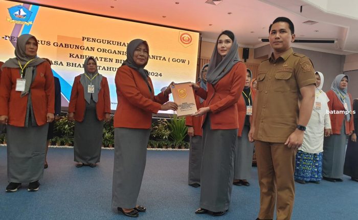 Pengurus GOW Bintan Dikukuhkan, Wabup Minta Bantu Cegah Stunting