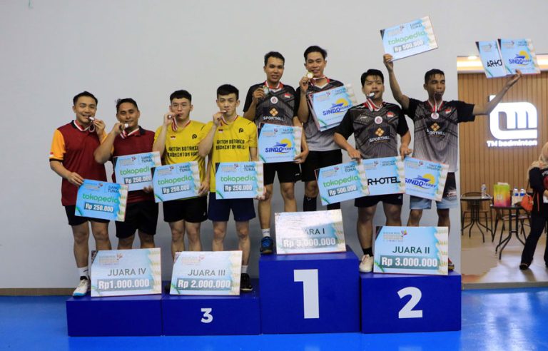 Batam Pos Gelar Badminton Tournament II Gandeng TM Square, Sediakan Hadiah Total Rp 25 Juta