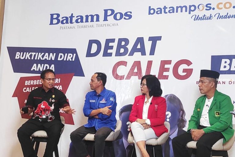 Debat Caleg Dapil 2 Batam, Ini yang Disampaikan Para Caleg