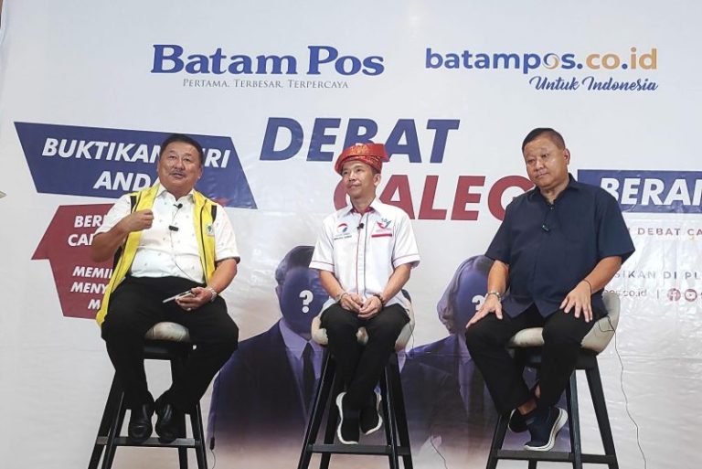 Debat Caleg Batam Pos Dapil IV Kepri, Ini Program yang Disampaikan Para Caleg
