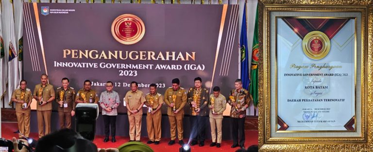Berkat Fuel Card 3.0, Pemko Batam Raih Anugerah IGA 2023