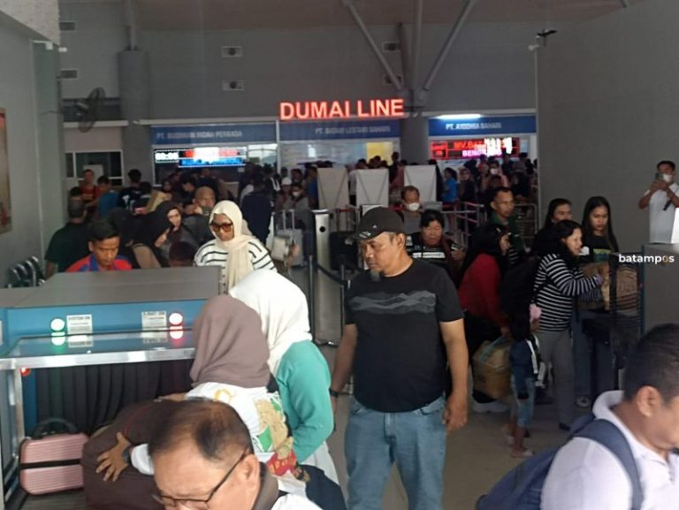 2.736 Pemudik Tinggalkan Batam Lewat Sekupang