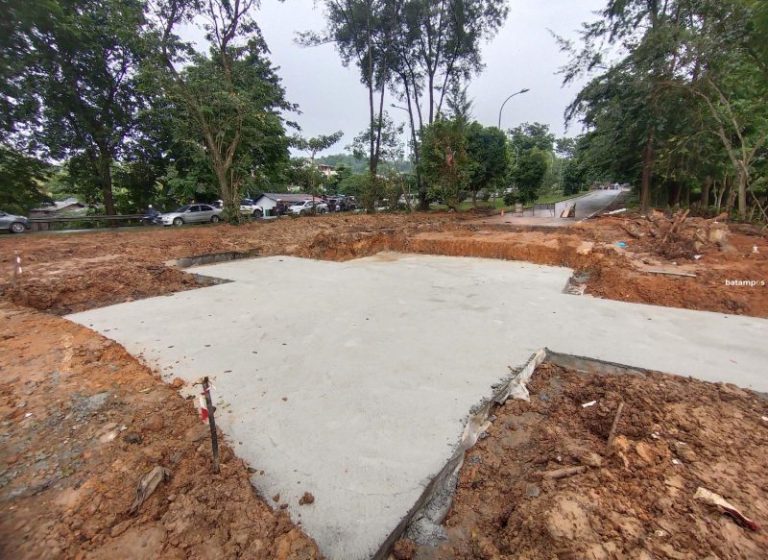 Selesai Dikerjakan, Jalan Amblas di Tiban Belum Bisa Dilalui