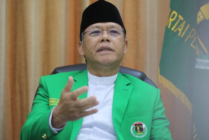 Mardiono Bakal Pecat Kader PPP yang Berbelok Dukungan Pilpres 2024