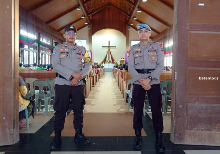 Ibadah Natal Lancar, Kemanan Batam Terkendali