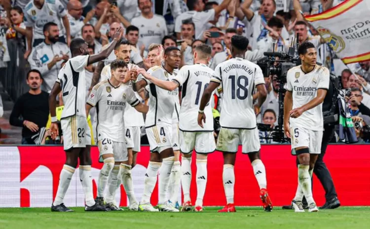 Real Madrid Meraih Kemenangan,  Ancelotti Puji Tchoumeni