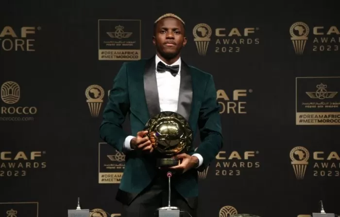 Victor Osimhen Terpilih Sebagai Pemain Terbaik Afrika 2023