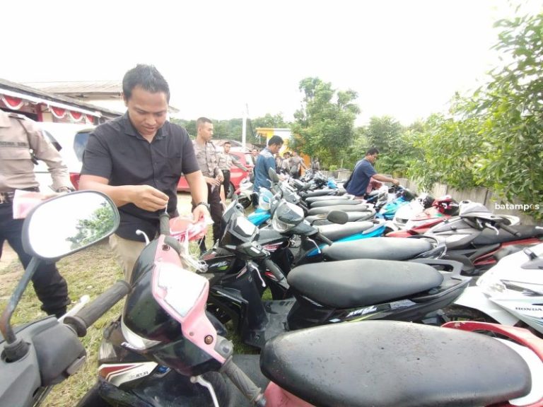 35 Motor Curian Diamankan Polisi di Pulau Karas, Ini Asalnya