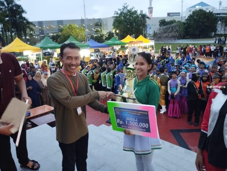 Raih Juara 3 Marching Band Competition 2023, SMP 02 Ibnu Sina Kabil Ingin Lebih Baik