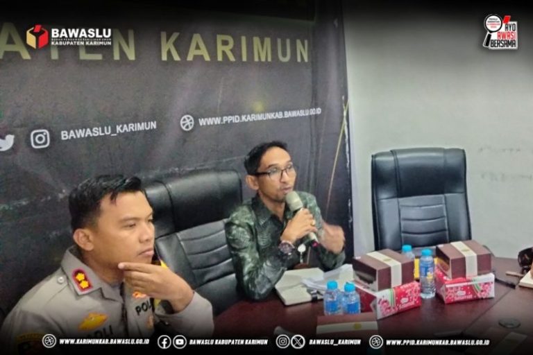 Bawaslu Karimun Buka Pendaftaran Menjadi Pengawas TPS, Ini Syaratnya