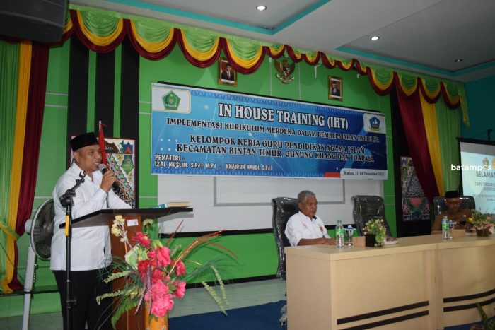 60 Guru PAI Ikuti In House Training Implementasi Kurikulum Merdeka