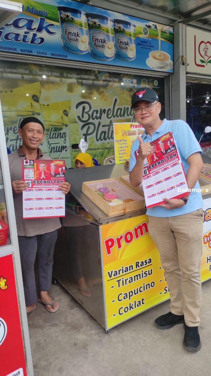 Ependi Tan, Yakin akan Rebut Satu Kursi dari Dapil 2, Berbekal Fokus Turun Langsung, Jaring Aspirasi Bengkong-Batuampar