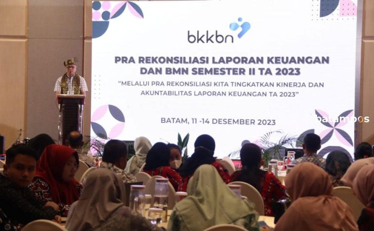 BKKBN Gelar Rekonsiliasi Keuangan Semester II 2023 di Batam