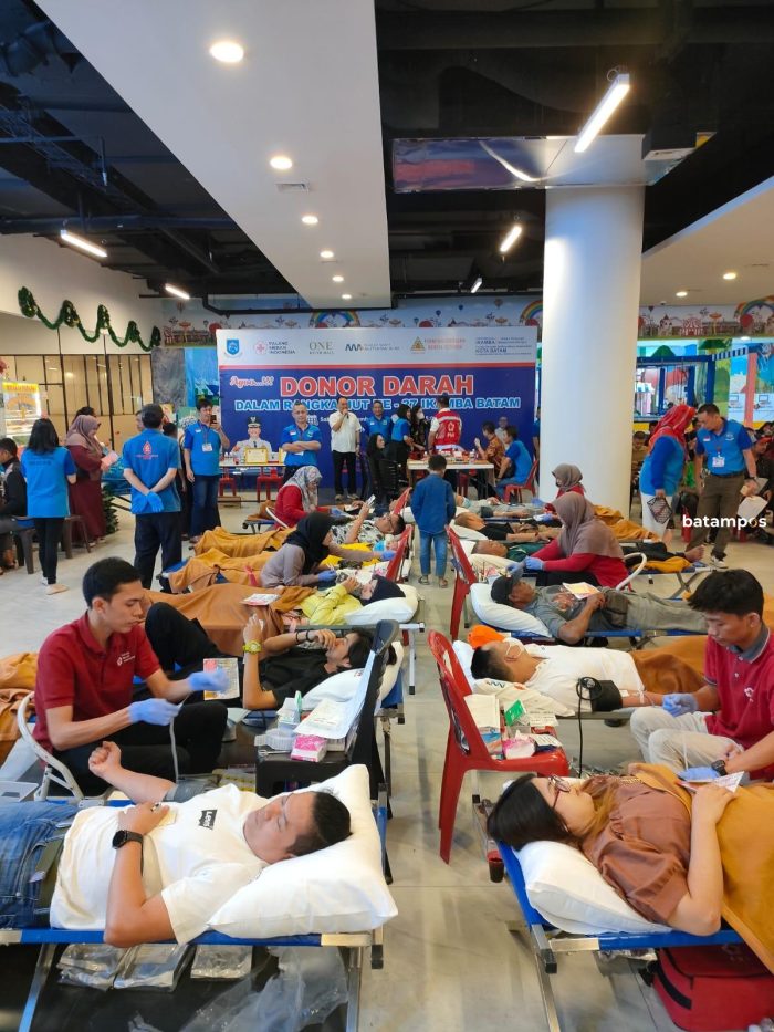 Peringati HUT ke -27, Ikamba Kota Batam Gelar Donor Darah