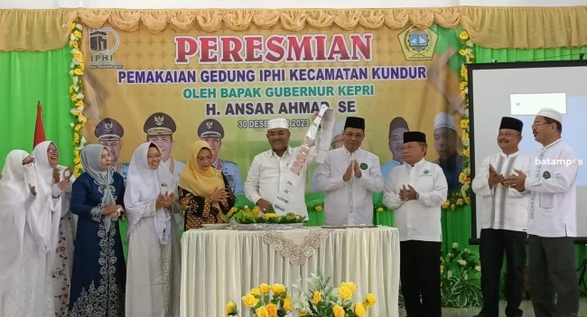 Bupati Karimun Resmikan Pemakaian Gedung IPHI Kecamatan Kundur