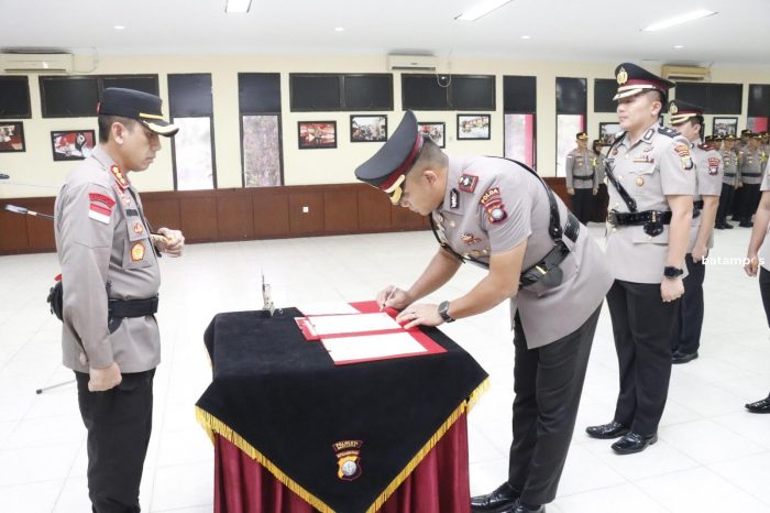 Kompol R. Moch Dwi Ramadhanto jadi Kasat Reskrim, AKP I Gusti Jabat Kasat Polairud