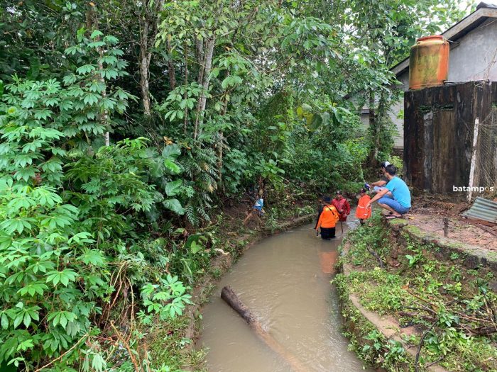 Anak Berkebutuhan Khusus di Tanjungpinang Timur Dikabarkan Hilang, Diduga Terbawa Arus Air Parit