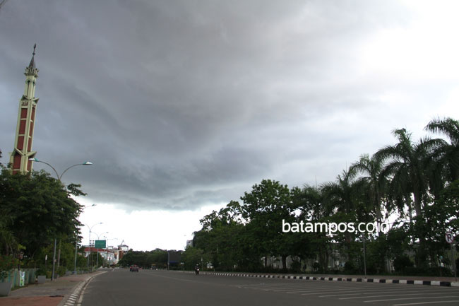 Seminggu Kedepan Hujan akan Mengguyur Kota Batam