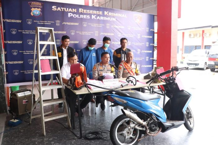 2 Perampok yang Beraksi di 12 Lokasi Berbeda Ditangkap Polisi