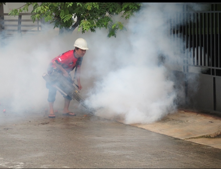 Antisipasi Sebaran DBD, Legenda Bali Di-fogging