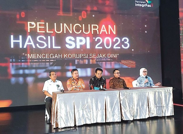 Tren Integritas  Lembaga Terus Menurun