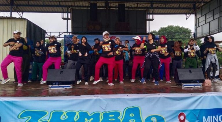 Senam Gemoy di SP PLaza Berlangsung Meriah