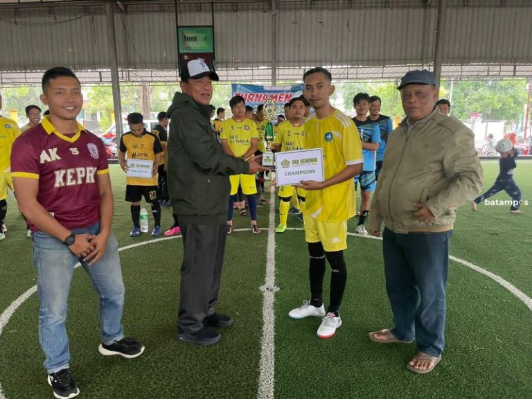 Warnai HAB 2024, Kemenag Tanjungpinang Gelar Turnamen Futsal