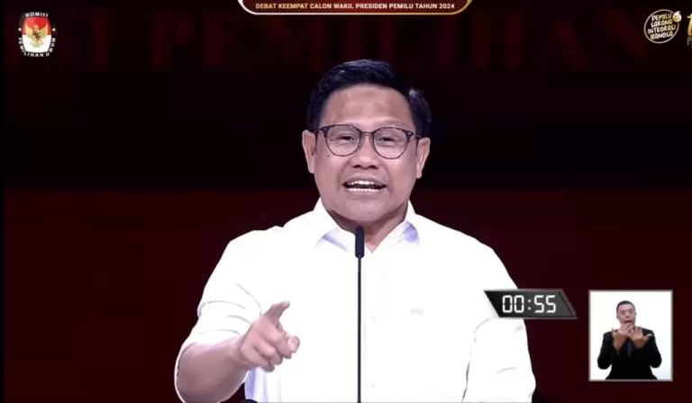 Debat Cawapres, Cak Imin Sokong Pernyataan Mahfud Soal Korupsi di Sumber Daya Alam di Indonesia