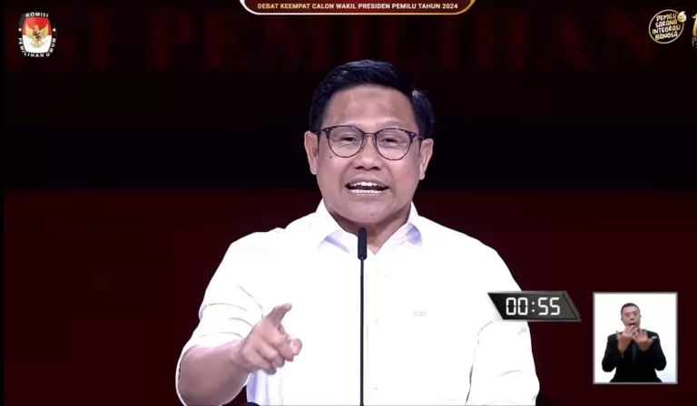 Dalam Debat Cawapres Muhaimin Janji Beri Anggaran Desa Rp 5 Miliar Per Tahun