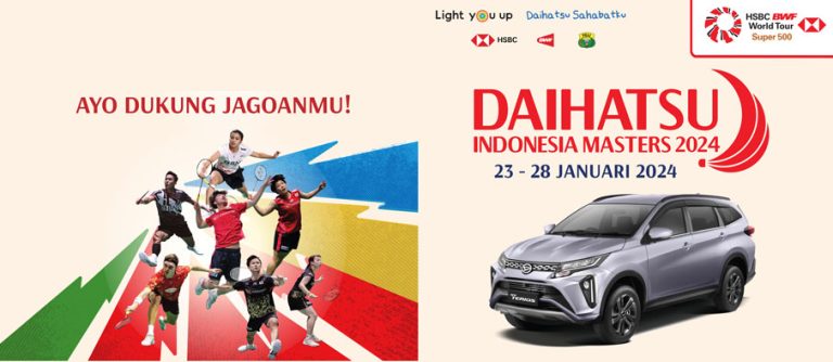Internasional DAIHATSU INDONESIA MASTERS Siap Digelar Pada 23-28 Januari 2024