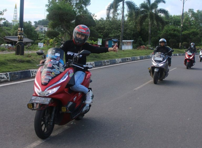 Honda PCX Siap Explore Kota Tanjung Pinang