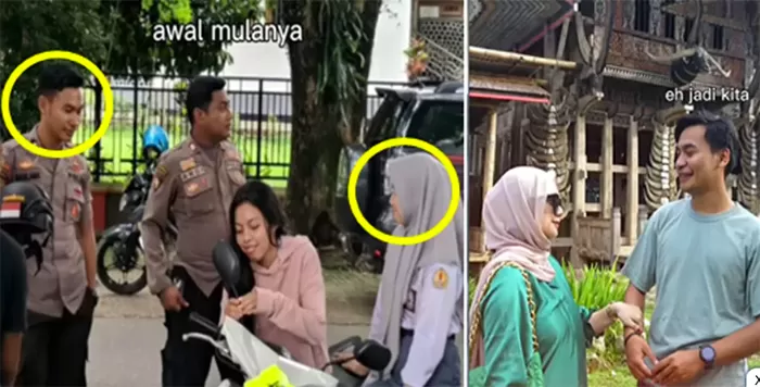 Kisah Asmara Perempuan Makassar Ditilang Pak Polisi, Berujung jadi Kekasih