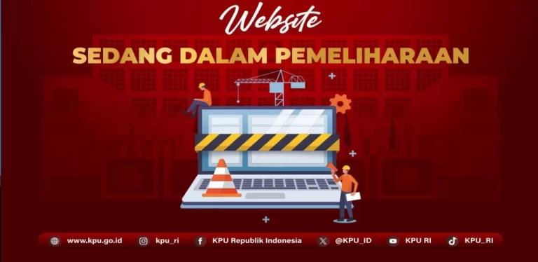 Hari Pencoblosan, Website KPU RI Down
