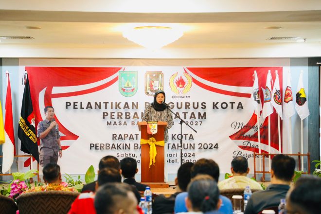 Ketua KONI Batam Rani, Dorong Perbakin Batam Terus Mencetak Atlet Menembak Berprestasi