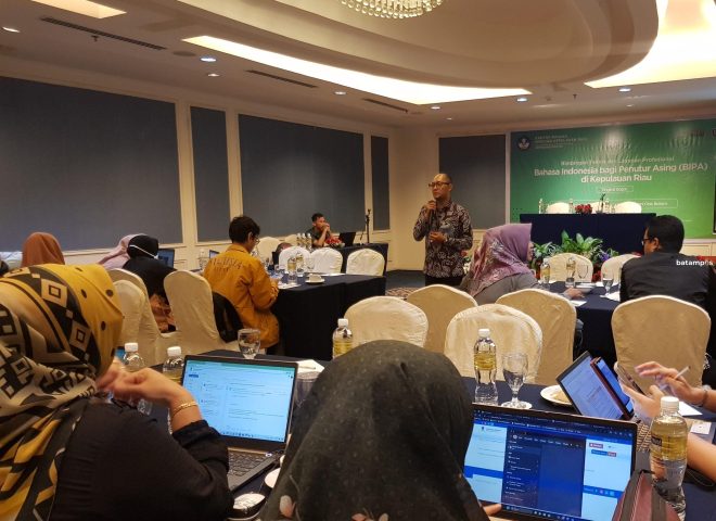 Kantor Bahasa Kepri Gelar Bimtek BIPA, Buanakan BIPA dari Negeri Gurindam