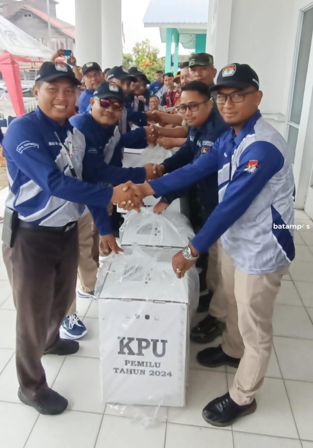 Pendistribusian Logistik Pemilu ke TPS Lancar