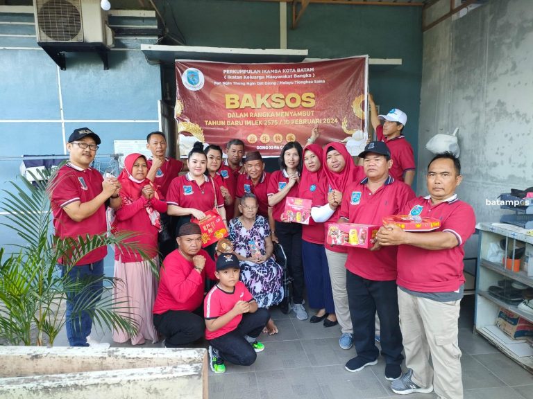 Sambut Imlek, Ikamba Batam Berbagi Kebahagiaan