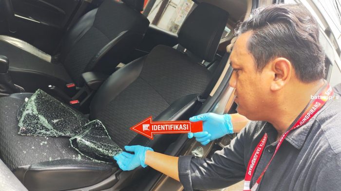 Diikuti dari Bank, Pencuri Modus Pecah Kaca Mobil Gasak Uang Ratusan Juta
