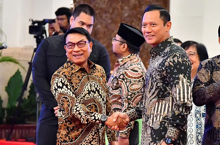AHY Ngaku Tak Ada Pembicaraan Khusus saat Salaman dengan Moeldoko