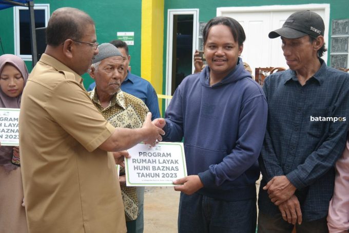 2023, Baznas Karimun Bedah 6 Rumah Tak Layak Huni