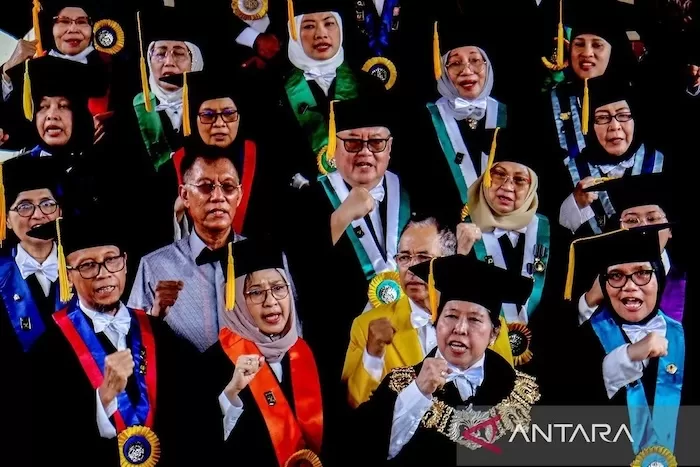 Bacakan Seruan Kebangsaan, Dewan Guru Besar UI Minta Pemilu Bebas dari Intimidasi