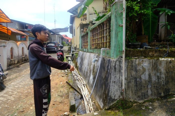 Pagar Besi Rumah Warga Diembat Maling